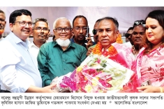 বিএমডিএ’র চেয়ারম্যান হাসান জাফির তুহিনকে গণসংবর্ধনা  
