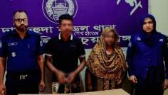 দামুড়হুদায় ইয়াবাসহ স্বামী-স্ত্রী আটক