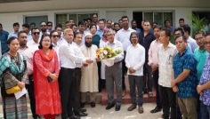 কর্মস্থলে রাবিপ্রবির নবনিযুক্ত ভিসি ড. জয়নুল আবেদীন সিদ্দিকী