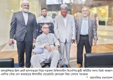 মির্জা আব্বাসকে দেখতে গেলেন   জামায়াতের সেক্রেটারি  