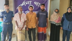 দর্শনায় পুলিশের অভিযানে দুই নারীসহ গ্রেপ্তার ৫