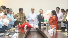 নজরুল বিশ্ববিদ্যালয় পরিদর্শনে আইনমন্ত্রী