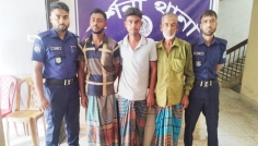 চুয়াডাঙ্গায় পৃথক অভিযানে পলাতক ৩ আসামি আটক