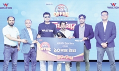 ওয়ালটন ফ্রিজ কিনে মিলিয়নিয়ার হলেন ভালুকার খোকন মিয়া   
