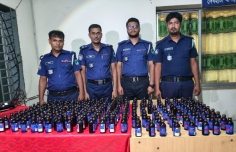 দেবহাটায় ২৩৪ বোতল ভারতীয় ফেয়ারডিল মাদক উদ্ধার, মামলা দায়ের