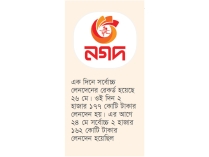 ঈদের মাসেও নগদে রেকর্ড লেনদেন  