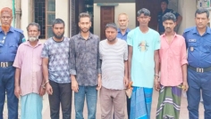সিরাজগঞ্জে শীর্ষ ডাকাতসহ ৬ আসামি গ্রেফতার