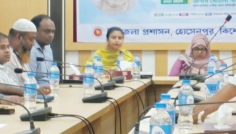 হোসেনপুরে নবাগত জেলা প্রশাসকের মতবিনিময় অনুষ্ঠিত