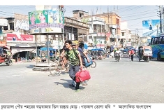 তাপপ্রবাহে পুড়ছে চুয়াডাঙ্গা  