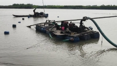 হাইমচরে বালু উত্তোলনের অভিযোগে ৩ ড্রেজার জব্দ, ৩ জনকে কারাদণ্ড