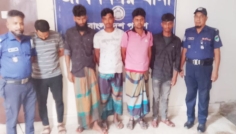 চুয়াডাঙ্গায় রাতভর অভিযানে নিষিদ্ধ ছাত্রলীগ নেতাসহ আটক ৭