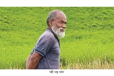 শূন্যরেখায় থাকা সেই বৃদ্ধের বাড়ি রাজশাহীতে পরিবারে হস্তান্তর  