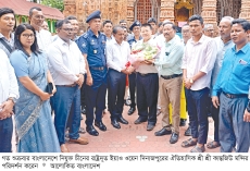 চীনা রাষ্ট্রদূতের কান্তজিউ মন্দির পরিদর্শন  