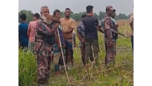 পাটগ্রাম সীমান্তে ফের পুশইনের চেষ্টা, রুখে দিল বিজিবি