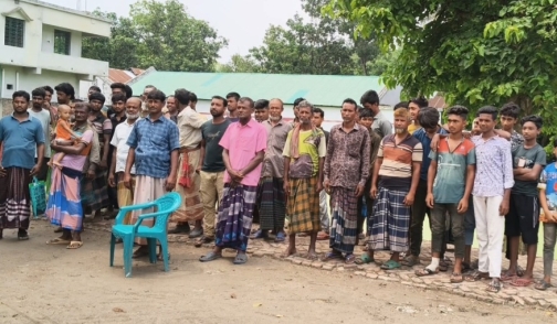 গাংনীতে দলীয় প্রভাব খাটিয়ে জমি দখল, ভাঙচুর ও অগ্নিসংযোগের অভিযোগ