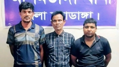 চুয়াডাঙ্গায় মহাসড়কে ডাকাতির চেষ্টা, ধাওয়া করে ৩ ডাকাত গ্রেপ্তার