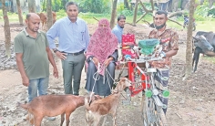 আহ্ছানিয়া মিশন সাপোর্ট ফোরামের আর্থিক সহায়তা পেল অসহায় পরিবার  