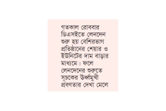 শেয়ারবাজারে ঢালাও দরপতন, কমেছে লেনদেন  