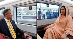 ‘বুলেট ট্রেনে’ বেইজিংয়ের পথে প্রধানমন্ত্রী