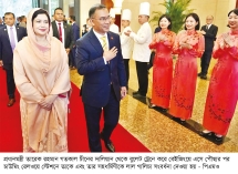 বেইজিংয়ে প্রধানমন্ত্রীকে লাল গালিচা সংবর্ধনা 