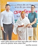কুষ্টিয়ায় অনুদানের চেক প্রদান  