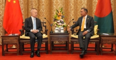 প্রধানমন্ত্রীর সঙ্গে চীনের কমিউনিস্ট পার্টির আন্তর্জাতিক বিভাগের মন্ত্রীর সাক্ষাৎ
