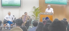 ইস্ট ওয়েস্ট ইউনিভার্সিটিতে জাতীয় বাজেটের ওপর সেমিনার  