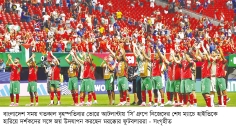 পিছিয়ে পড়েও নাটকীয় জয়ে নকআউটে মরক্কো  
