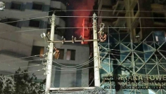 রাজধানীর কাঁটাবনে বহুতল ভবনে অগ্নিকাণ্ড, দুজনের মৃত্যু