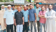 হাজীগঞ্জে বিএনপি নেতার মাদকবিরোধী সচেতনতামূলক প্রচারণা