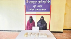 মাদকের বিরুদ্ধে কোস্ট গার্ডের অভিযান  