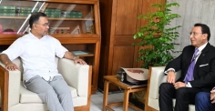 প্রধানমন্ত্রীর সঙ্গে ভিওনের চেয়ারম্যানের সাক্ষাৎ