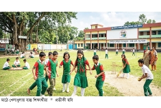 খেলাধুলা বাধ্যতামূলক চতুর্থ শ্রেণি থেকে  