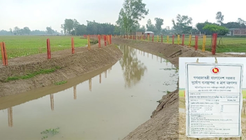 বিরলে খাড়ি পুনঃখননে সেচ সুবিধা বাড়ছে, কমবে জলাবদ্ধতা