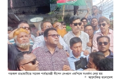 দীপেন দেওয়ান এমপিকে সংবর্ধনা  