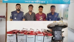 দেবহাটায় পুলিশের অভিযানে চুরি মামলার দুই আসামি গ্রেফতার