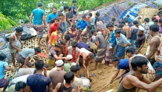 রোহিঙ্গা ক্যাম্পে পাহাড়ধসে মৃত্যু বেড়ে ৮