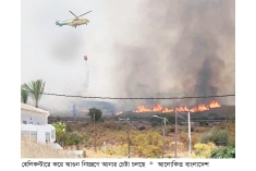 ভয়াবহ দাবানলে দক্ষিণ স্পেনে নিহত ১২  