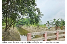 কুষ্টিয়া খোকসায় খাল পুনঃখননে কৃষকের স্বস্তি  