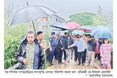 বন্যাদুর্গতদের পুনর্বাসনের আশ্বাস প্রতিমন্ত্রীর  