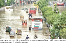 জলজটে অচল ঢাকা  