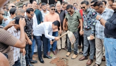 রংপুরে জাহাজ কোম্পানী মোড়-সাতমাথা সড়কের সংস্কার কাজ শুরু
