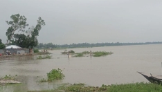তিস্তার পানি বিপদসীমার ওপর দিয়ে প্রবাহিত হওয়ায় নিম্নাঞ্চল প্লাবিত