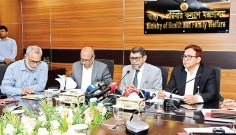 বন্যা উপদ্রুত এলাকায় গৃহীত স্বাস্থ্য বিষয়ক কার্যক্রম বিষয়ে ব্রিফ  