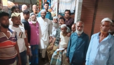 হাজীগঞ্জ পৌর ১০ নম্বর ওয়ার্ডে মেয়র প্রার্থী টিটুর গণসংযোগ