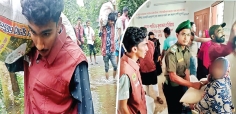 বন্যাকবলিত ৫০ পরিবারকে আনসার-ভিডিপির মানবিক সহায়তা প্রদান  