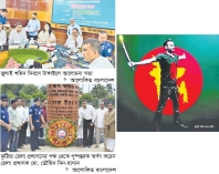 সারাদেশে জুলাই শহিদদের স্মরণে শ্রদ্ধা নিবেদন  