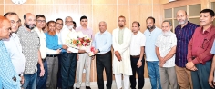 চট্টগ্রাম বিশ্ববিদ্যালয়ের উপাচার্য প্রফেসর ড. মোহাম্মদ আল্-ফোরকানের সঙ্গে সাক্ষাৎ করেন মো. হাছান মিয়া 