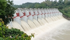 কাপ্তাই হ্রদে পানি বৃদ্ধি, ১৬ জলকপাট খুলে দিল কর্তৃপক্ষ