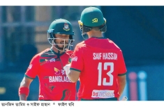 তামিম-সাইফের উন্নতি তৃতীয় স্থানেই মিরাজ  